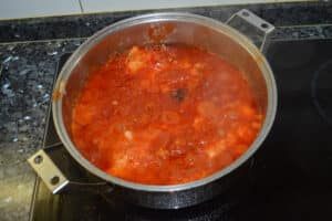 Bacalao con tomate receta casera