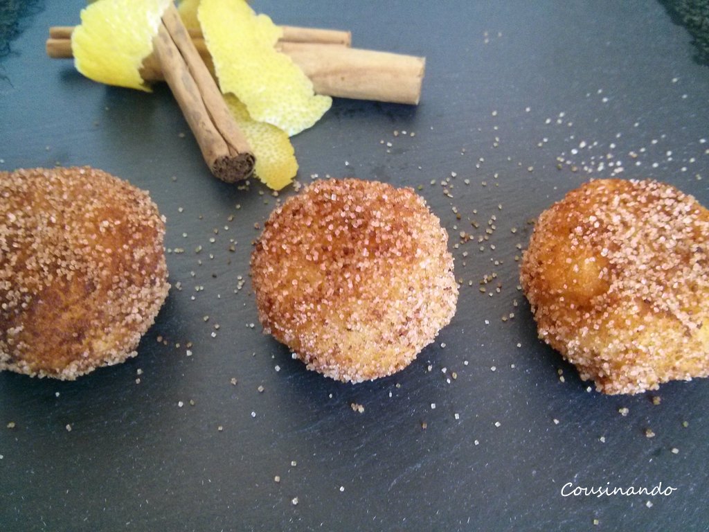 Croquetitas de arroz con leche