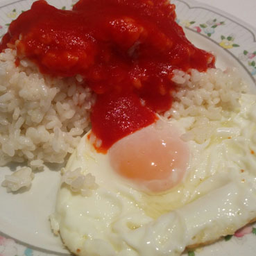 arroz con tomate