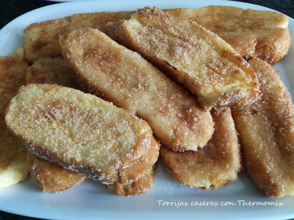 Torrijas caseras con Thermomix