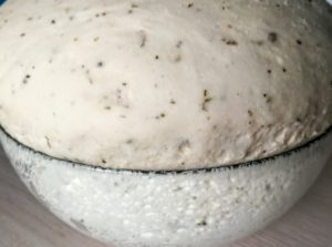 levado de masa para pizza