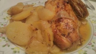 pechuga de pollo alhorno