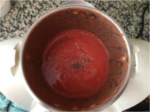 gazpacho hecho en casa en la thermomix