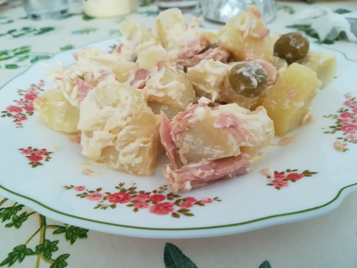 patatas con mayonesa