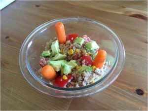 quinoa en ensalada