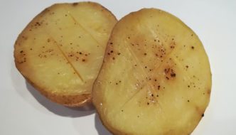 patata asada en el horno