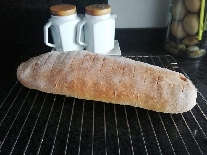 barra de pan de torrijas