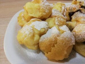 buñuelos de crema