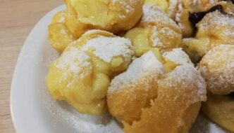 buñuelos de crema