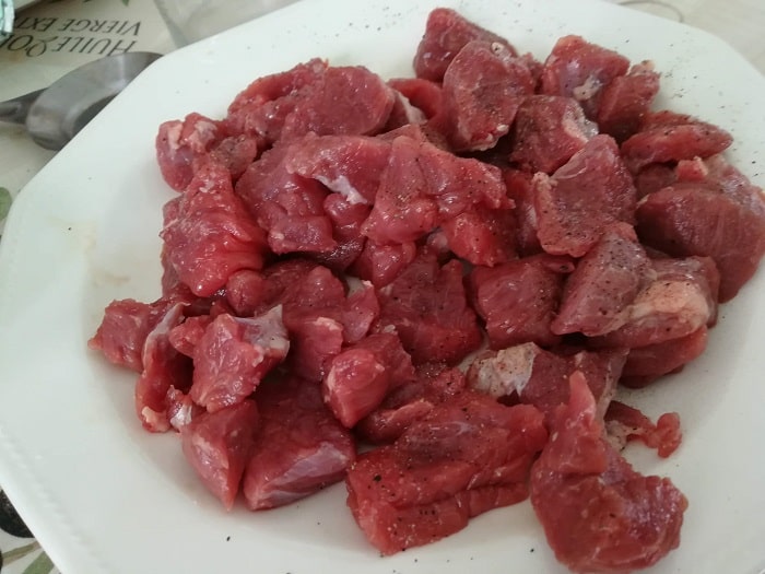 tacos de carne de terdera