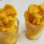 helado de melocoton casero