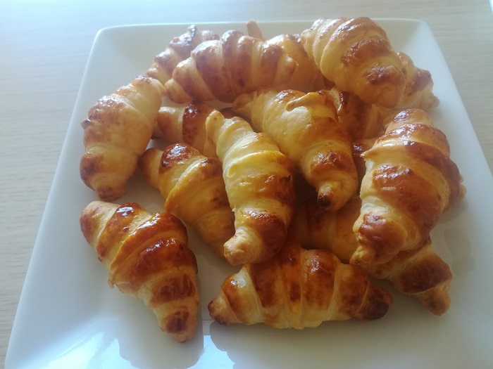 croissants recien hechos