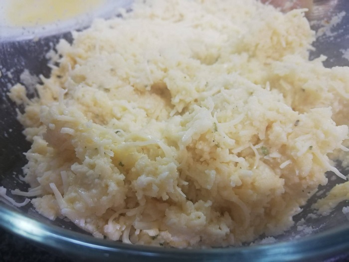 mezcla para base de pizza de coliflor