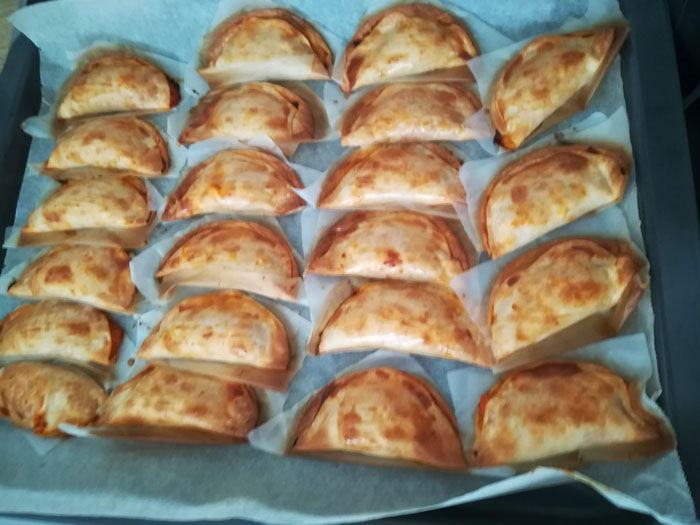 empanadillas de atún horneadas