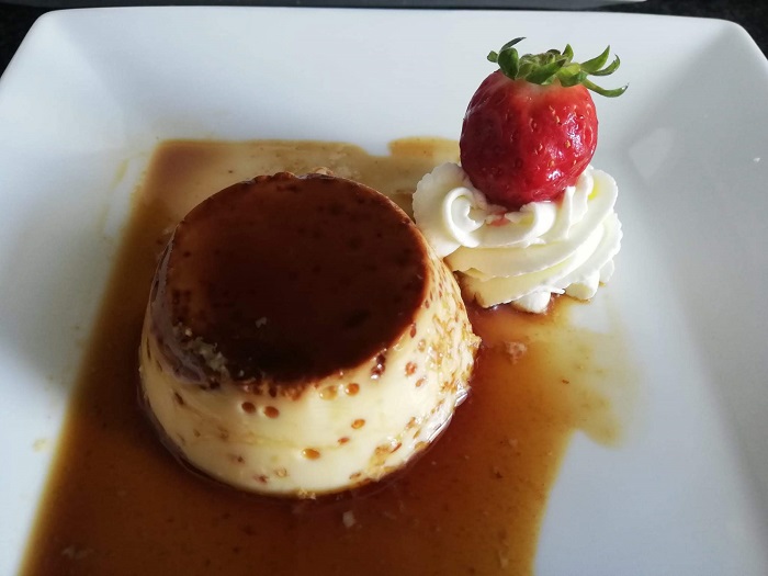 flan de huevo con thermomix