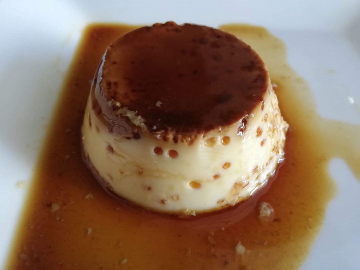 flan de huevo