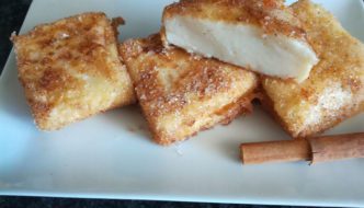 postre leche frita