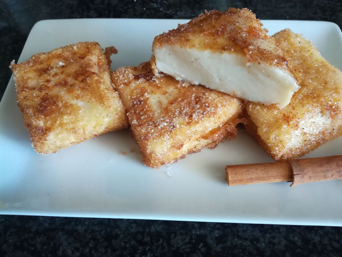 postre leche frita