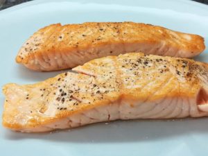 salmon a la plancha