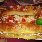 roscon navideño hecho con thermomix