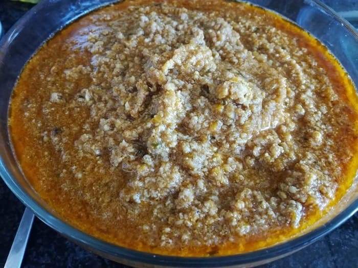 salsa de tomate con carne tipo boloñesa