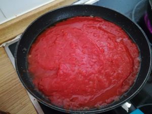 salsa de tomate