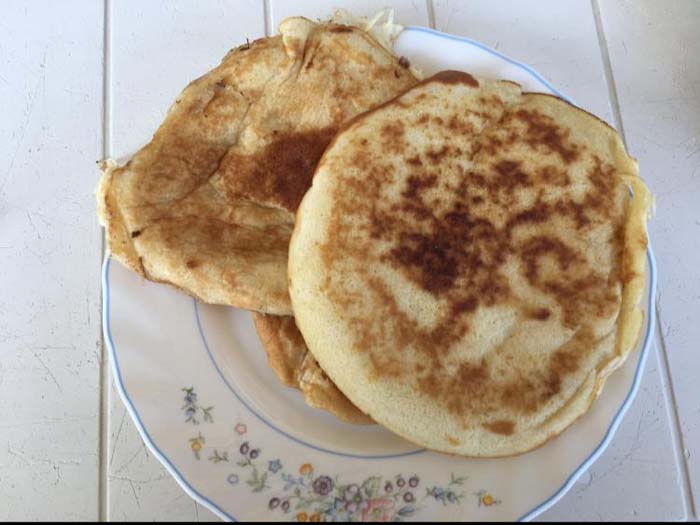 tortitas caseras o pancakes