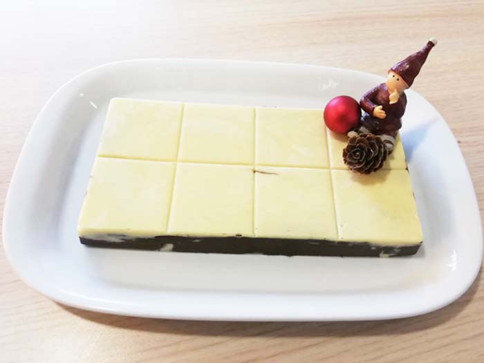 turron blanco y negro de praline